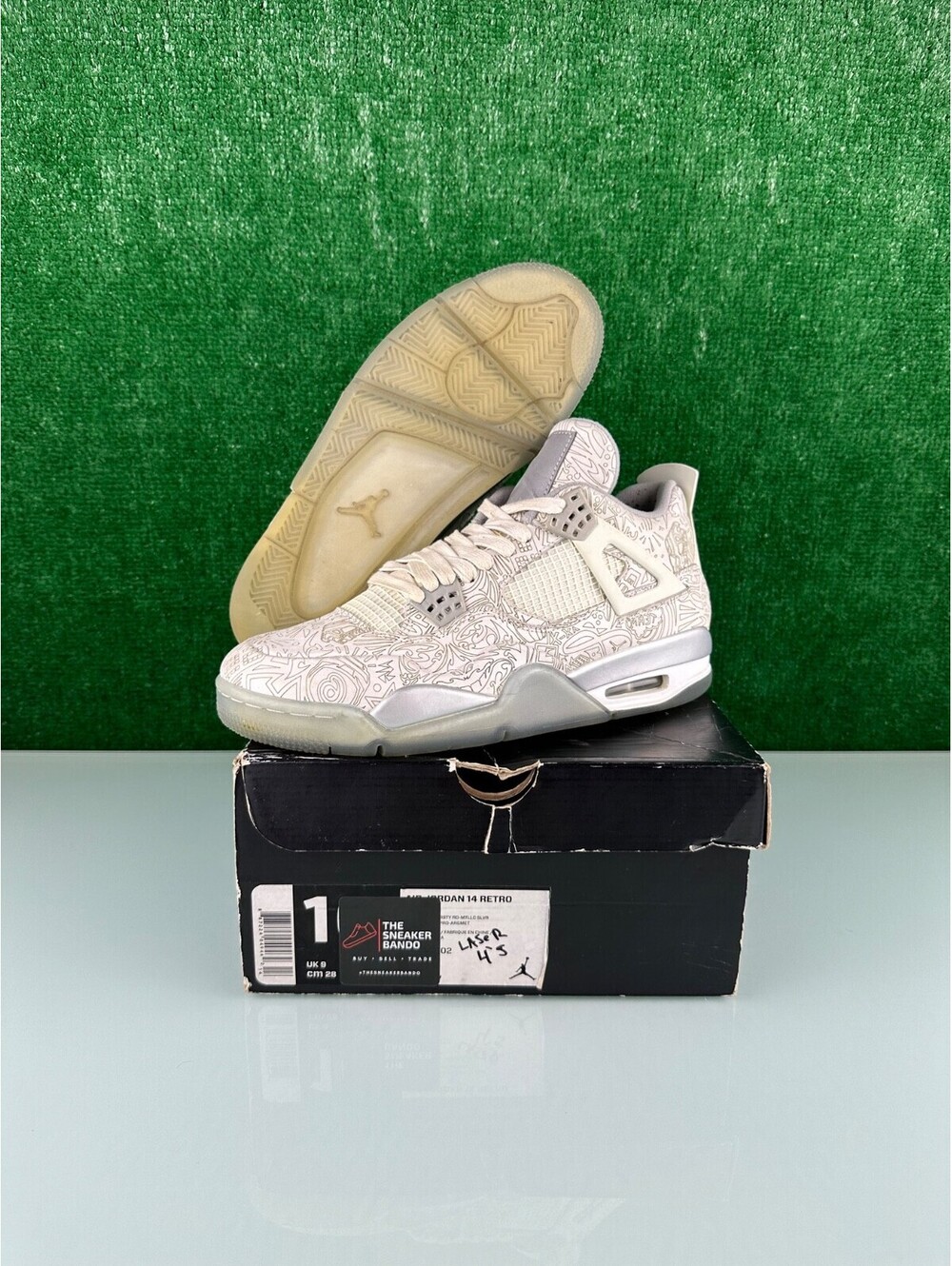 Size 9.5 - Air Jordan 4 Retro 30th Anniversary Laser